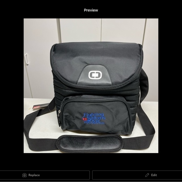 OGIO Chill 18-24 Can Cooler Gray and Black Insulated Bag - Picture 1 of 10